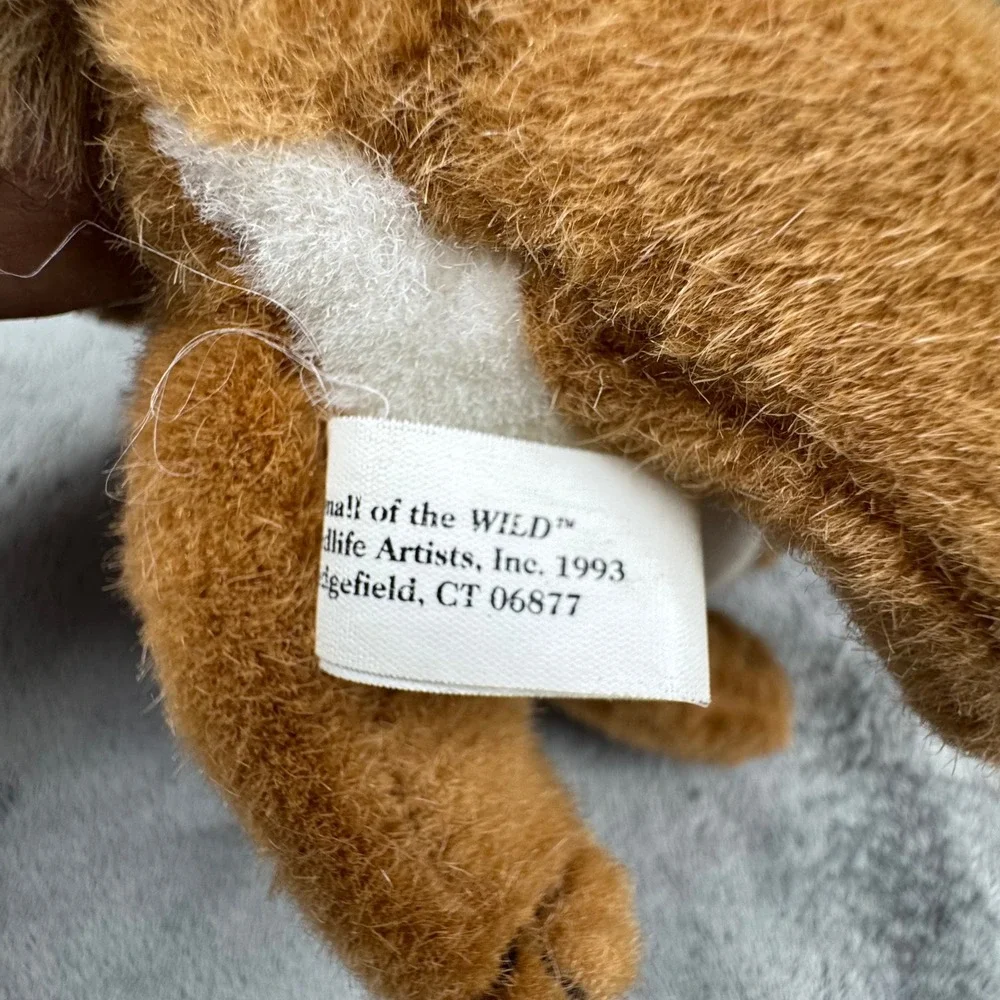 Wildlife Artists Small of the Wild‎ Red Squirrel Plush 1993 Brown New with Tags